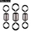 100pcs/box  1#-14# Solid Connector Ball Bearing Swivels